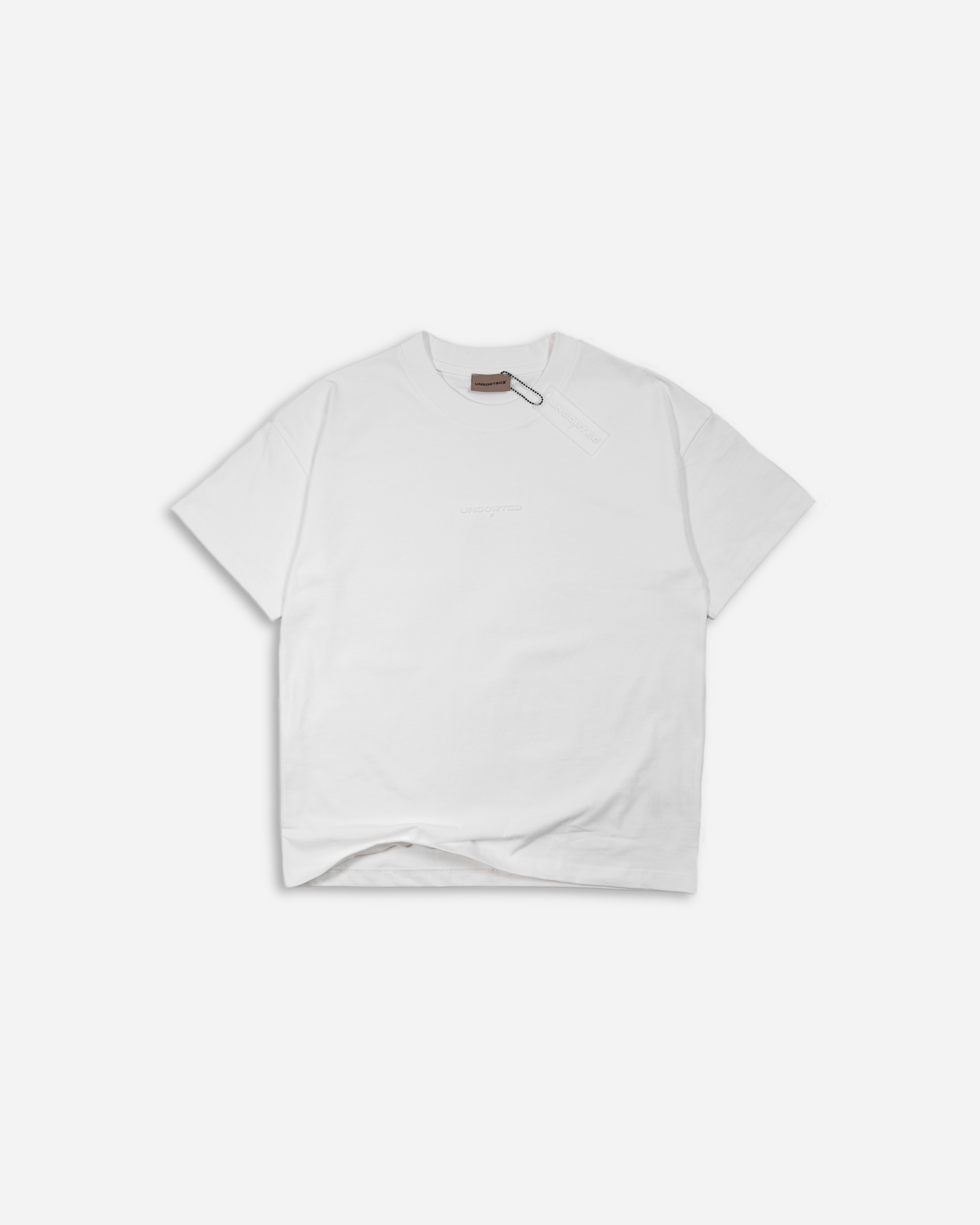 EMBOSSED LOGO T-SHIRT - Unsorted x