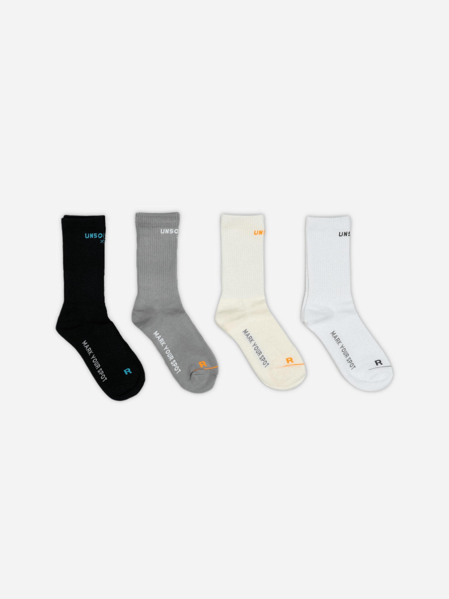 MID CREW SOCK 4-PACK - Unsorted x